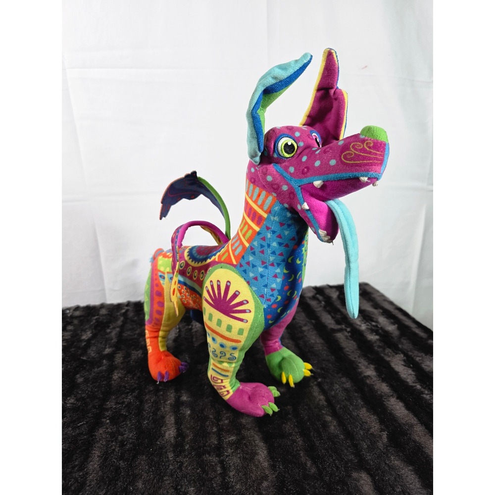Disney Pixar Coco Dante Alebrije Spirit Guide Plush Multi Color Dog Toy